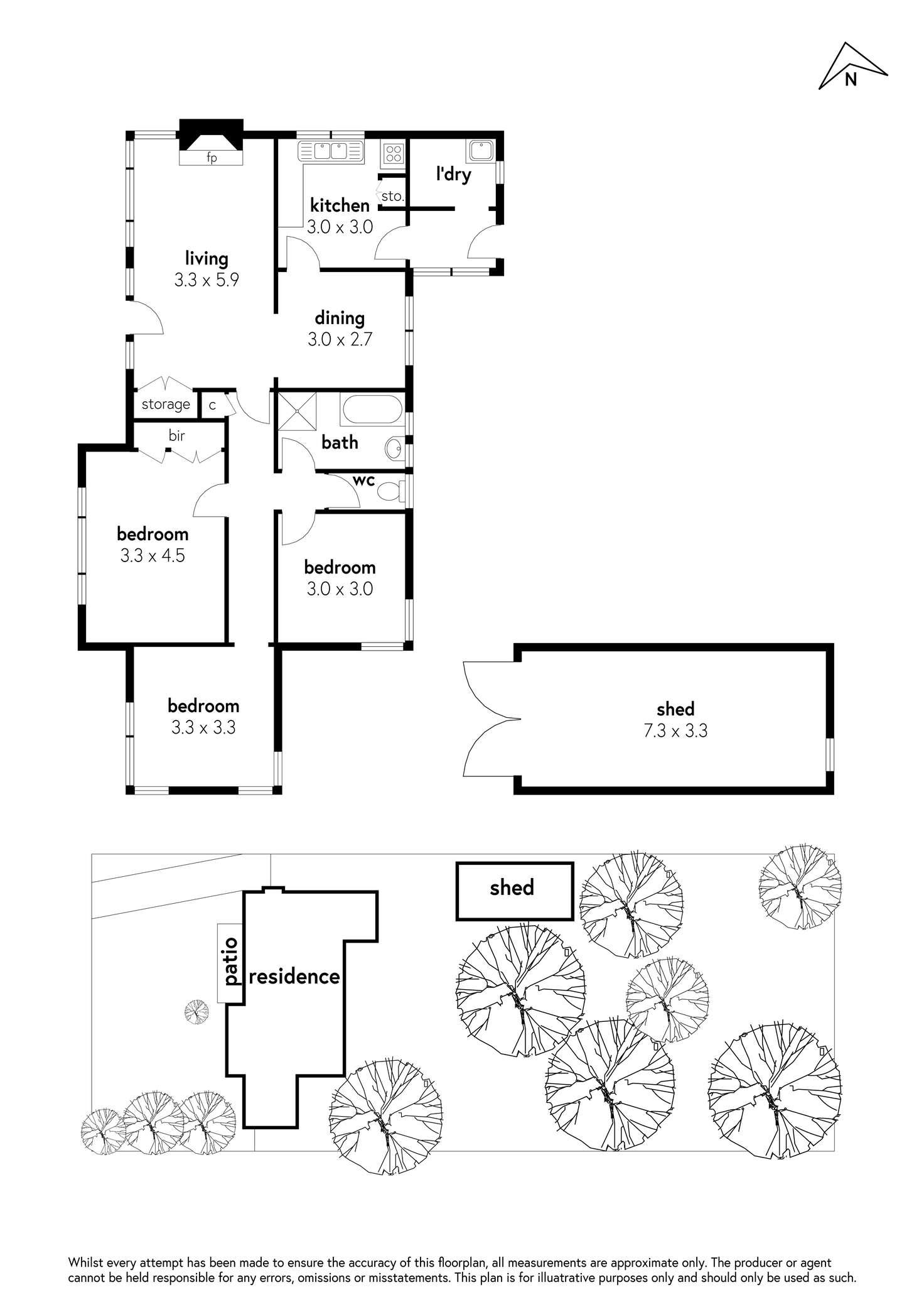 Floorplan of Homely house listing, 28 Mcbain Street, Altona VIC 3018