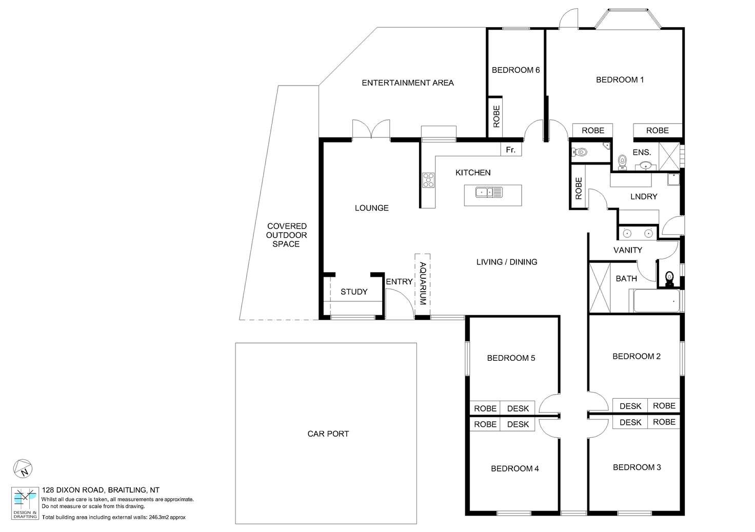 Floorplan of Homely house listing, 128 Dixon Road, Braitling NT 870