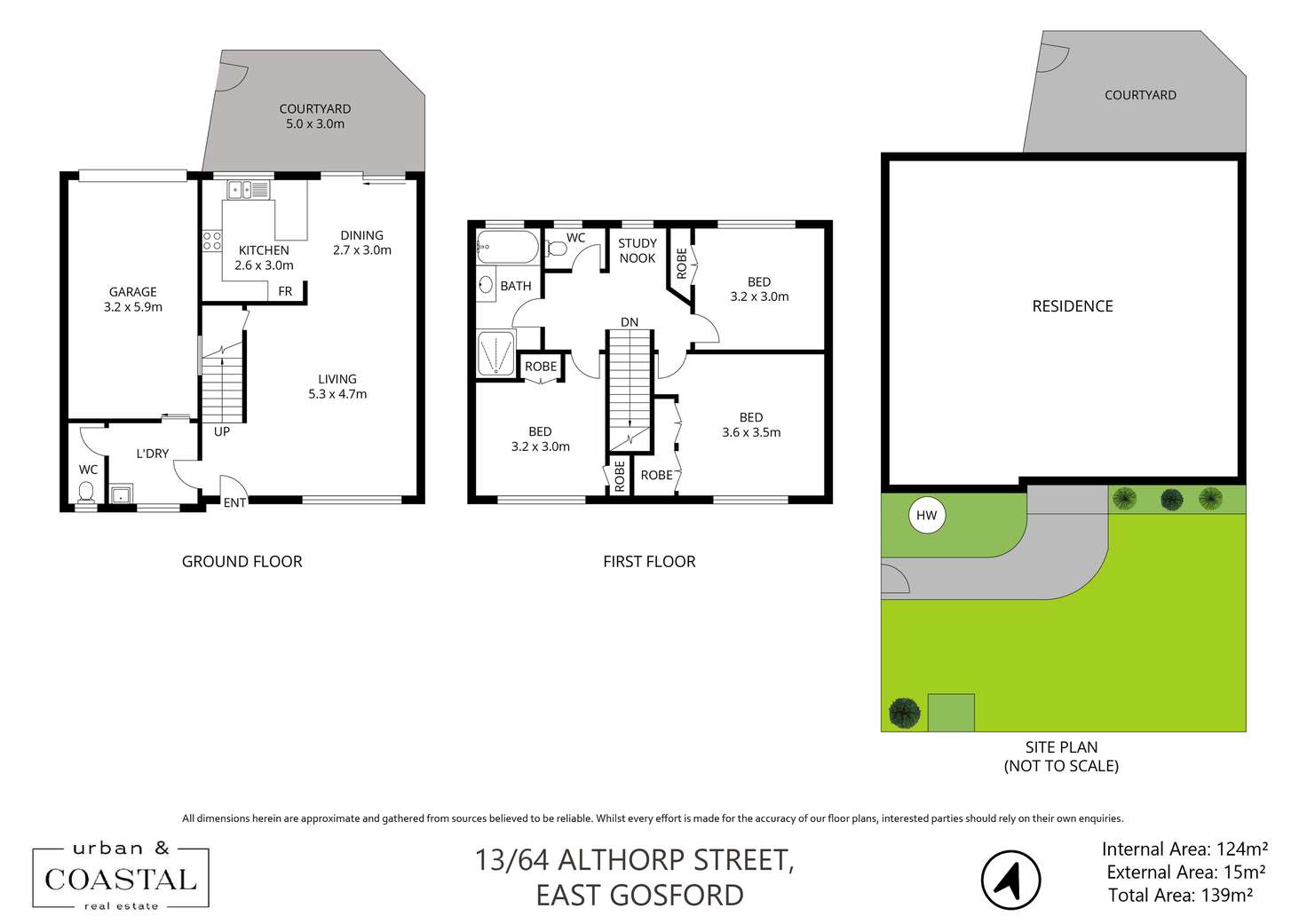 Floorplan of Homely apartment listing, 13/64-66 Althorp Street, East Gosford NSW 2250