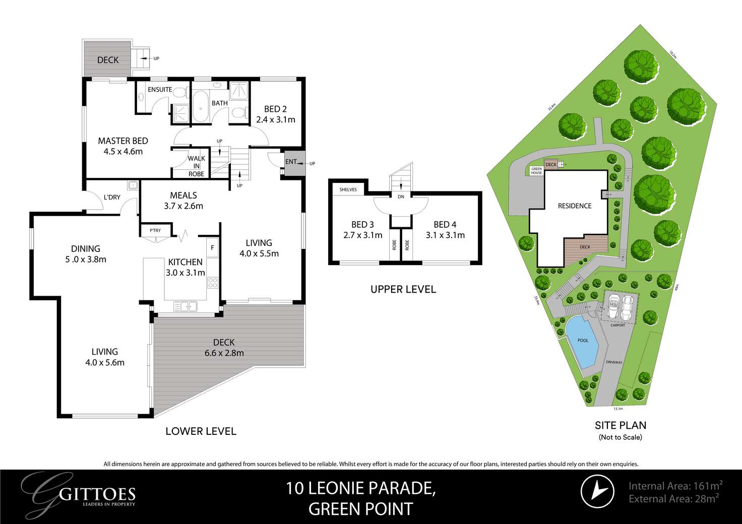 Floorplan of Homely house listing, 10 Leonie Parade, Green Point NSW 2251
