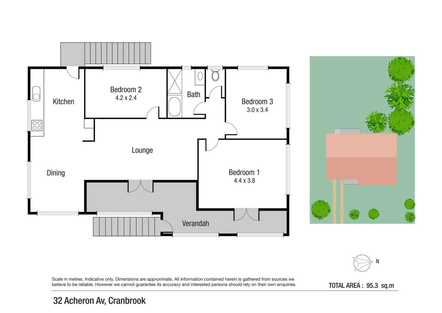 Floorplan of Homely house listing, 32 Acheron Avenue, Cranbrook QLD 4814