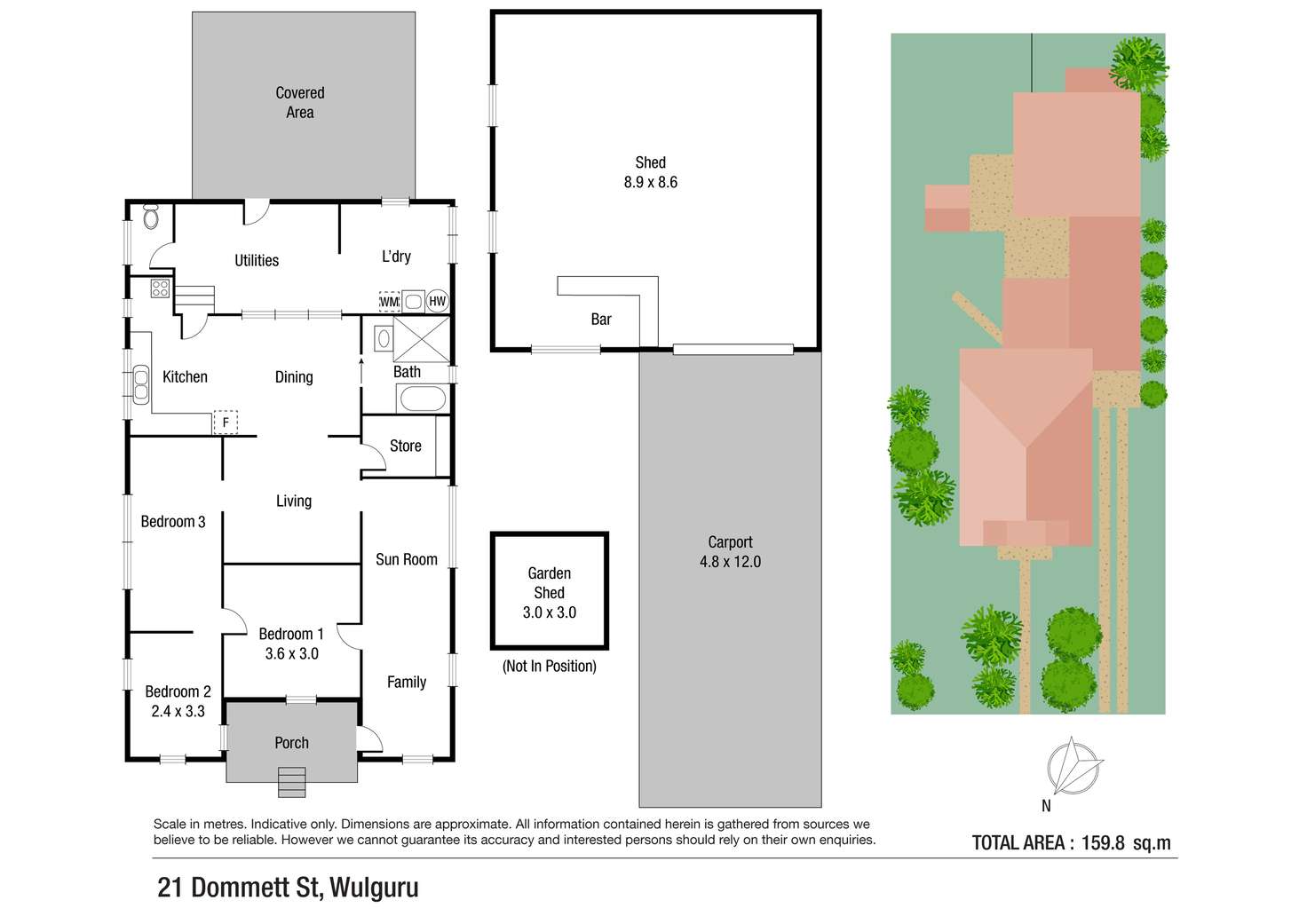 Floorplan of Homely house listing, 21 Dommett Street, Wulguru QLD 4811