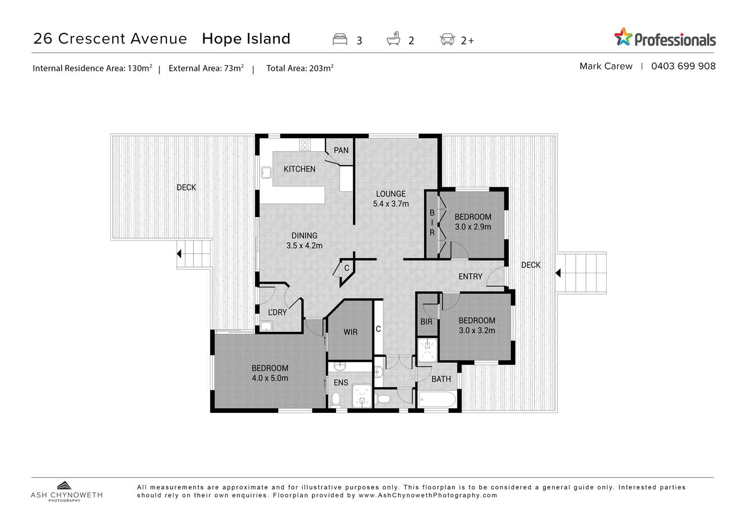 Floorplan of Homely house listing, 26 Crescent Avenue, Hope Island QLD 4212