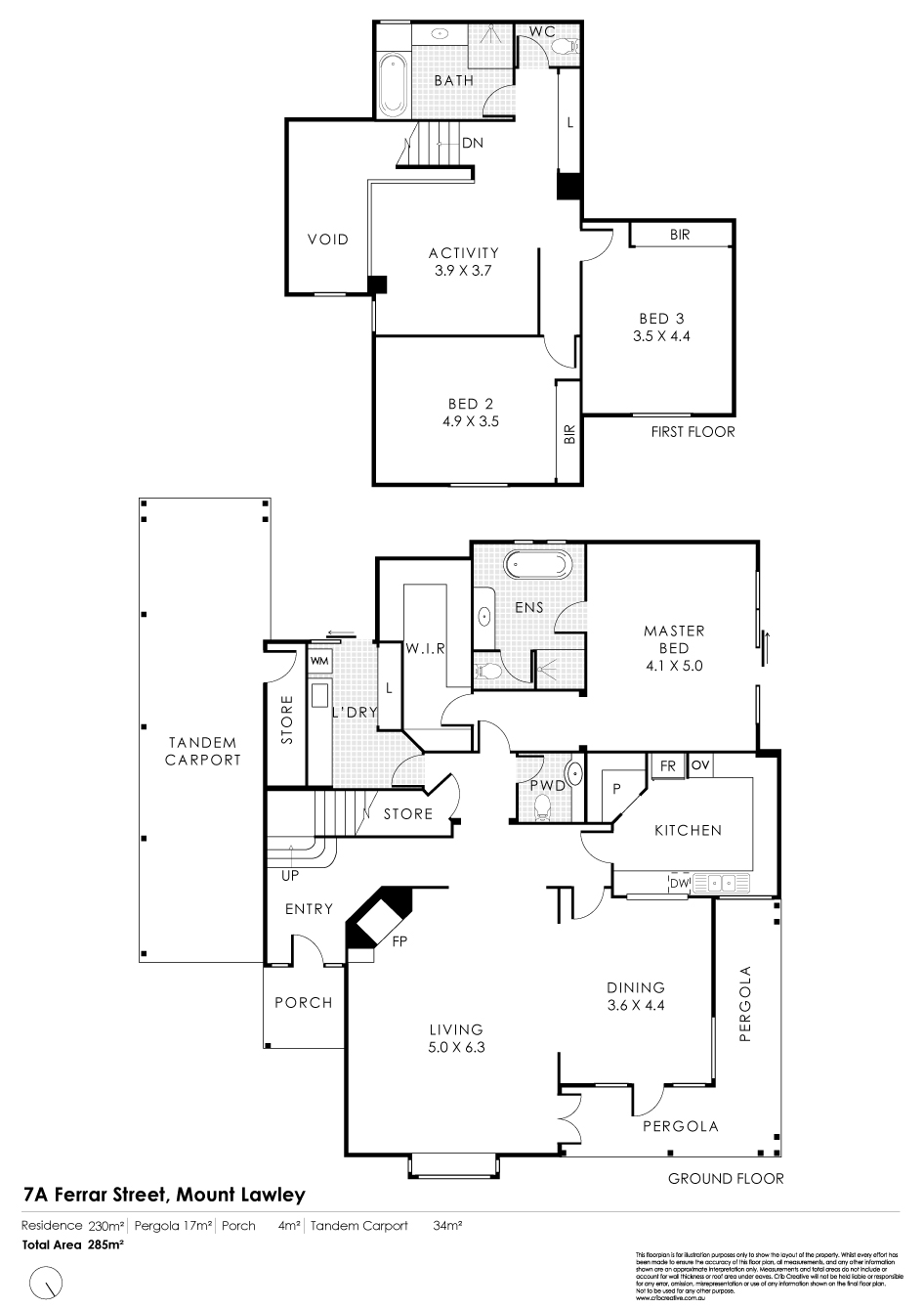 Floorplan of Homely house listing, 7A FERRAR STREET, Mount Lawley WA 6050