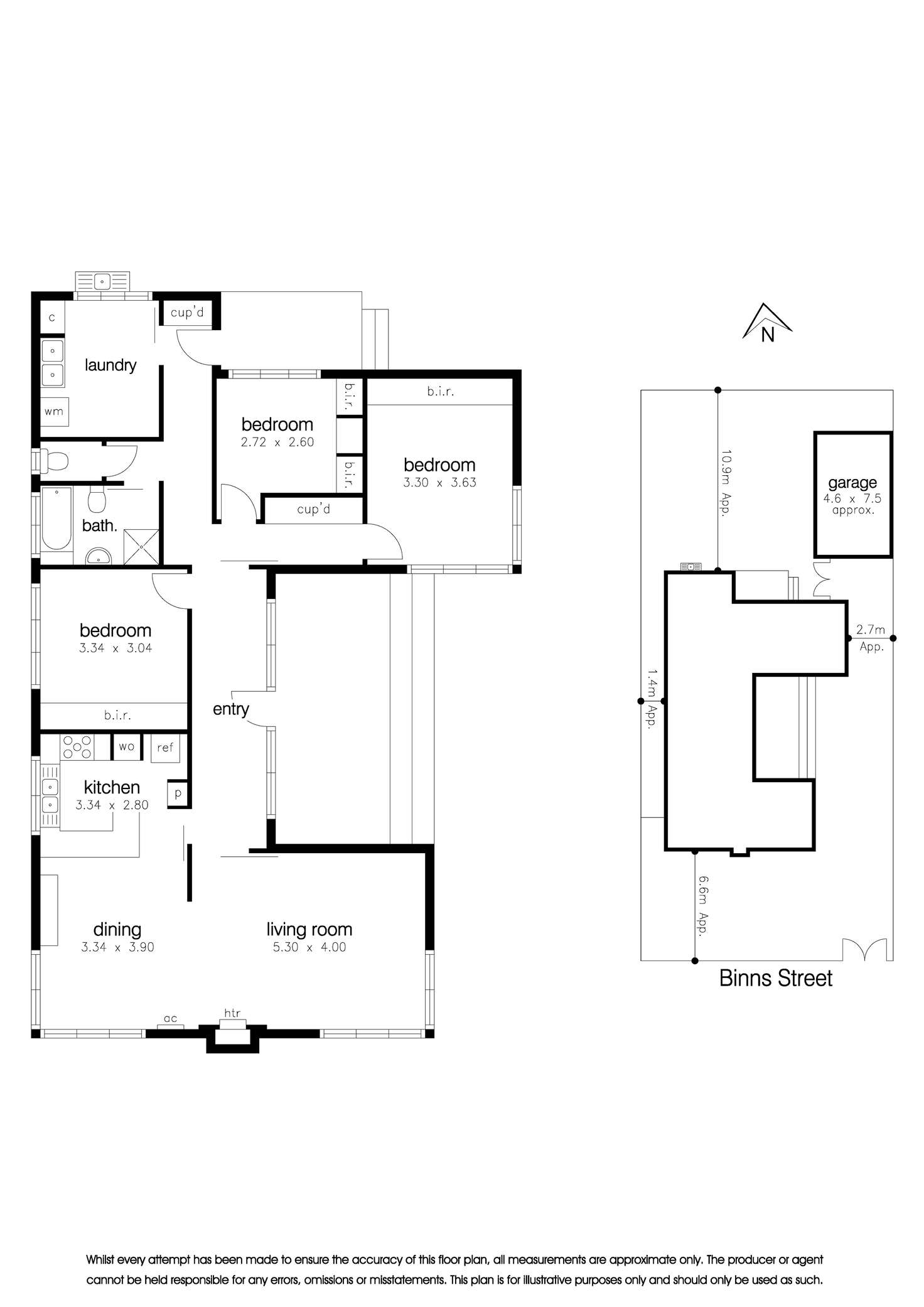 Floorplan of Homely house listing, 24 Binns Street, Altona North VIC 3025