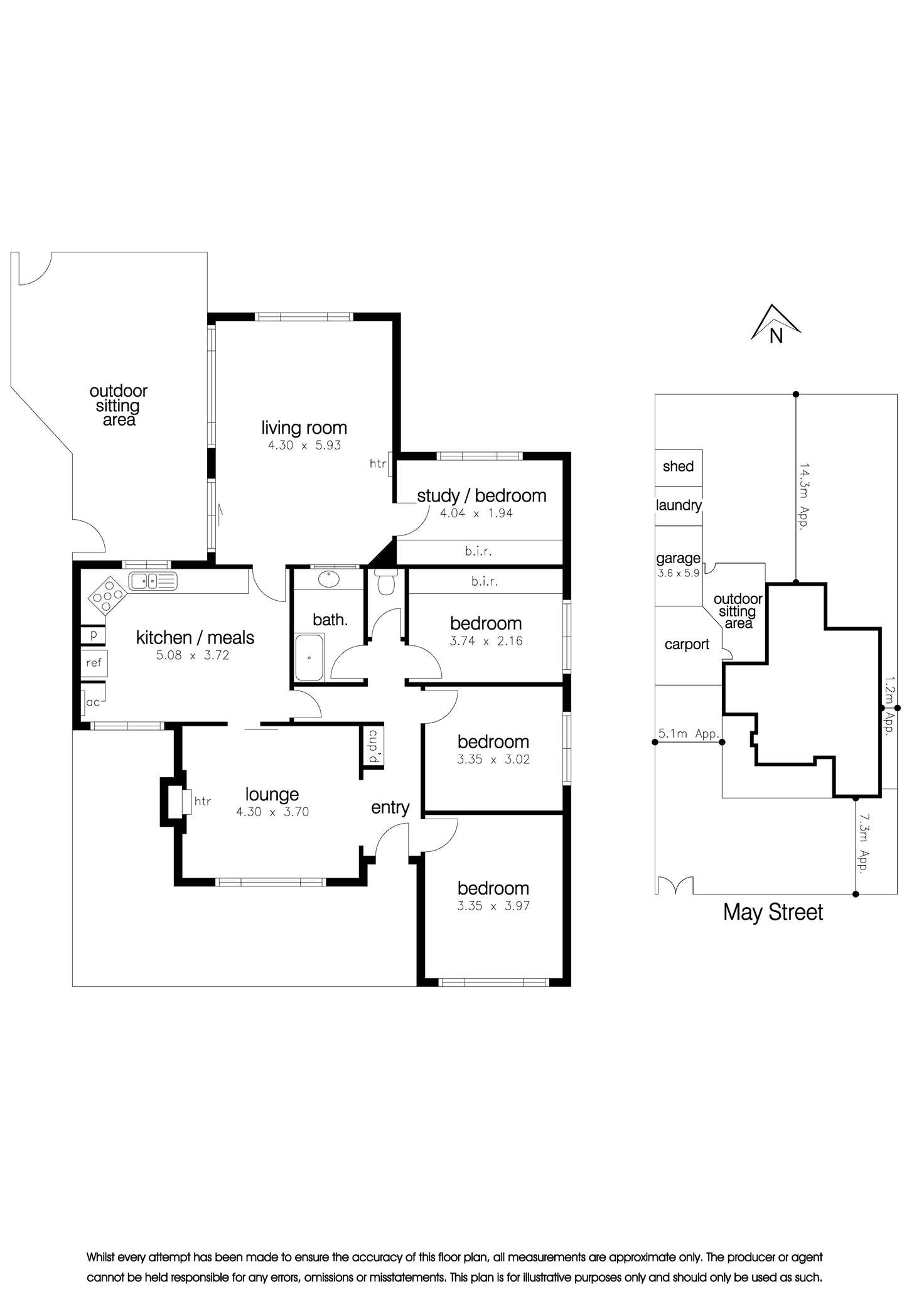 Floorplan of Homely house listing, 52 May Street, Altona North VIC 3025
