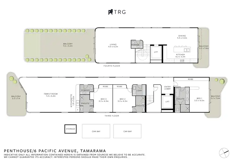 Floorplan of Homely apartment listing, 4/5 Pacific Avenue, Tamarama NSW 2026