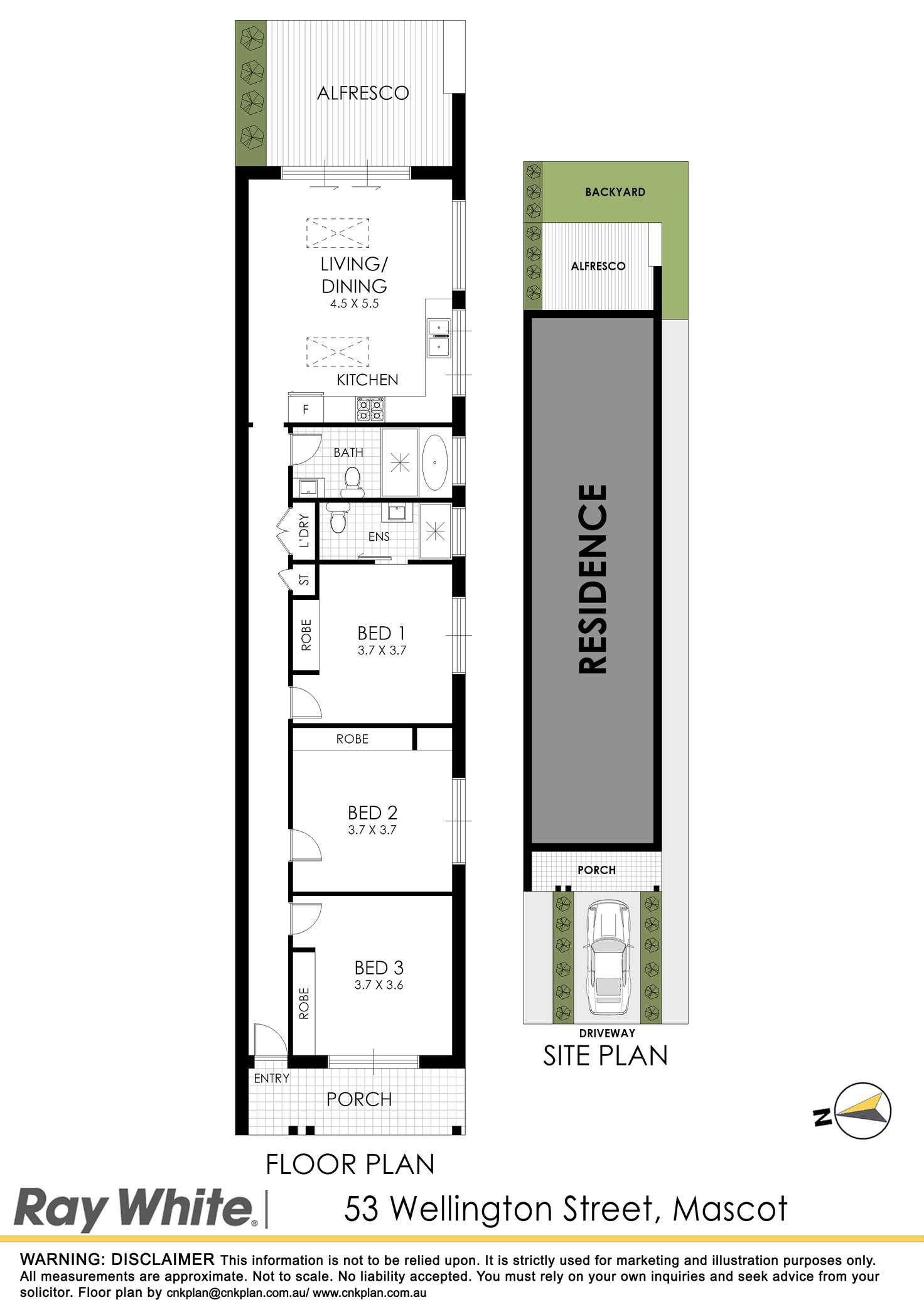 Floorplan of Homely house listing, 53 Wellington Street, Mascot NSW 2020
