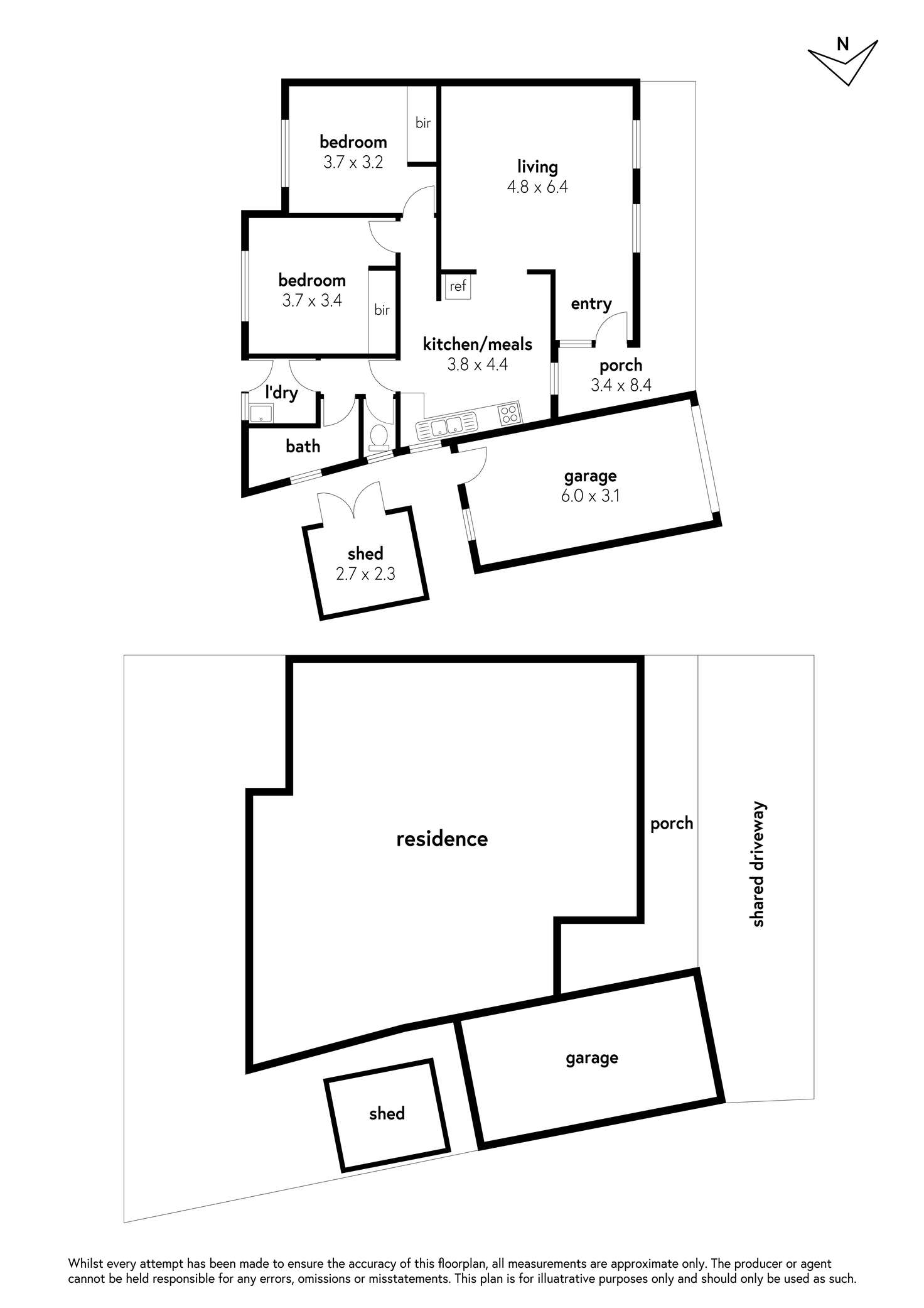 Floorplan of Homely villa listing, 1/70 Misten Avenue, Altona North VIC 3025
