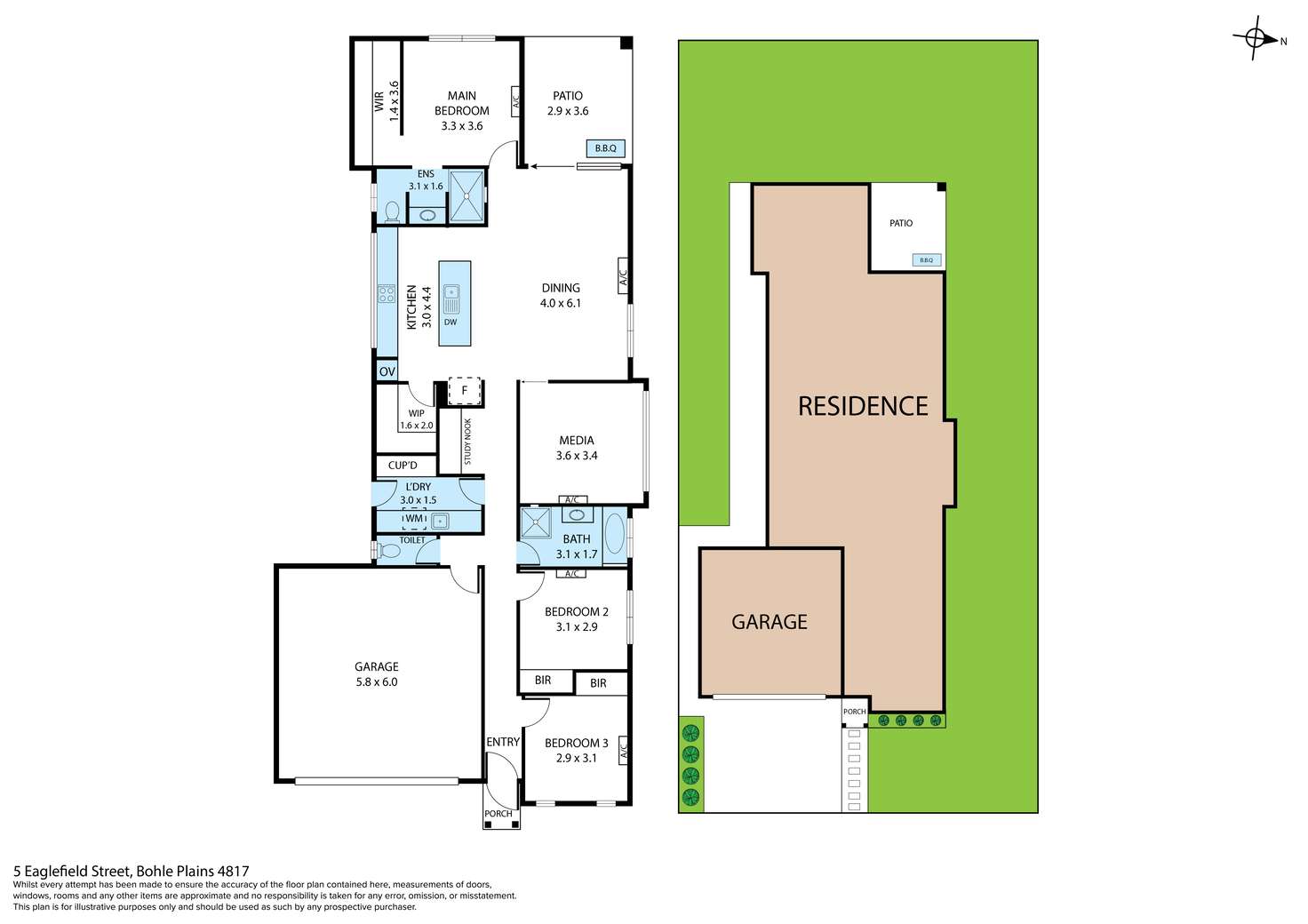 Floorplan of Homely house listing, 5 Eaglefield Street, Bohle Plains QLD 4817