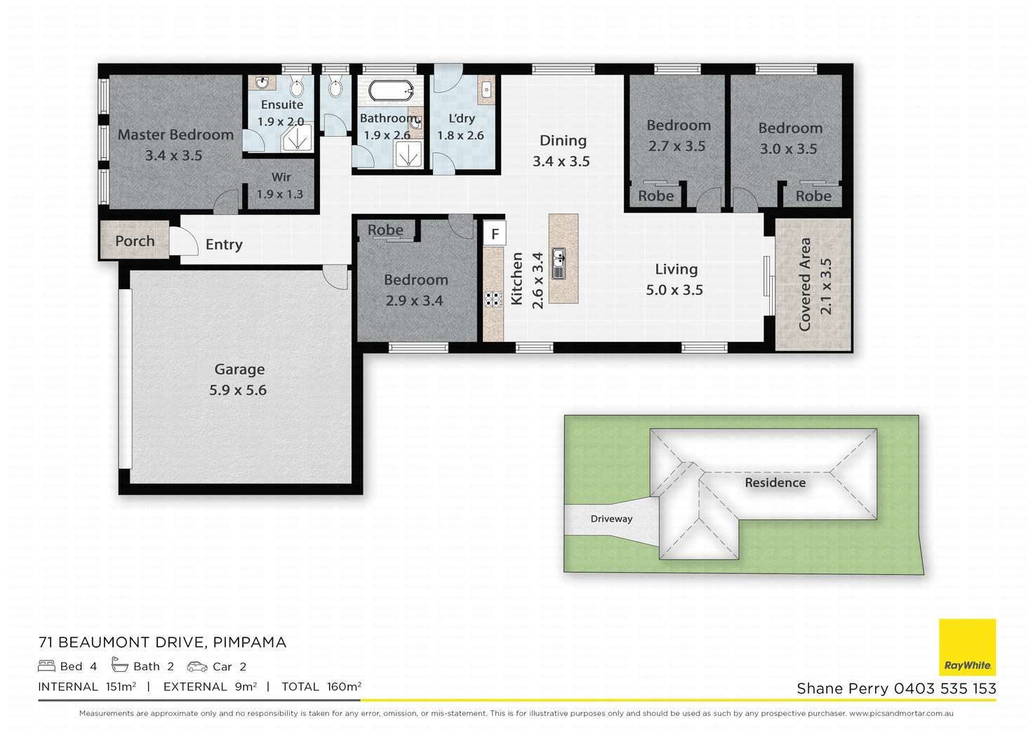 Floorplan of Homely house listing, 71 Beaumont Drive, Pimpama QLD 4209