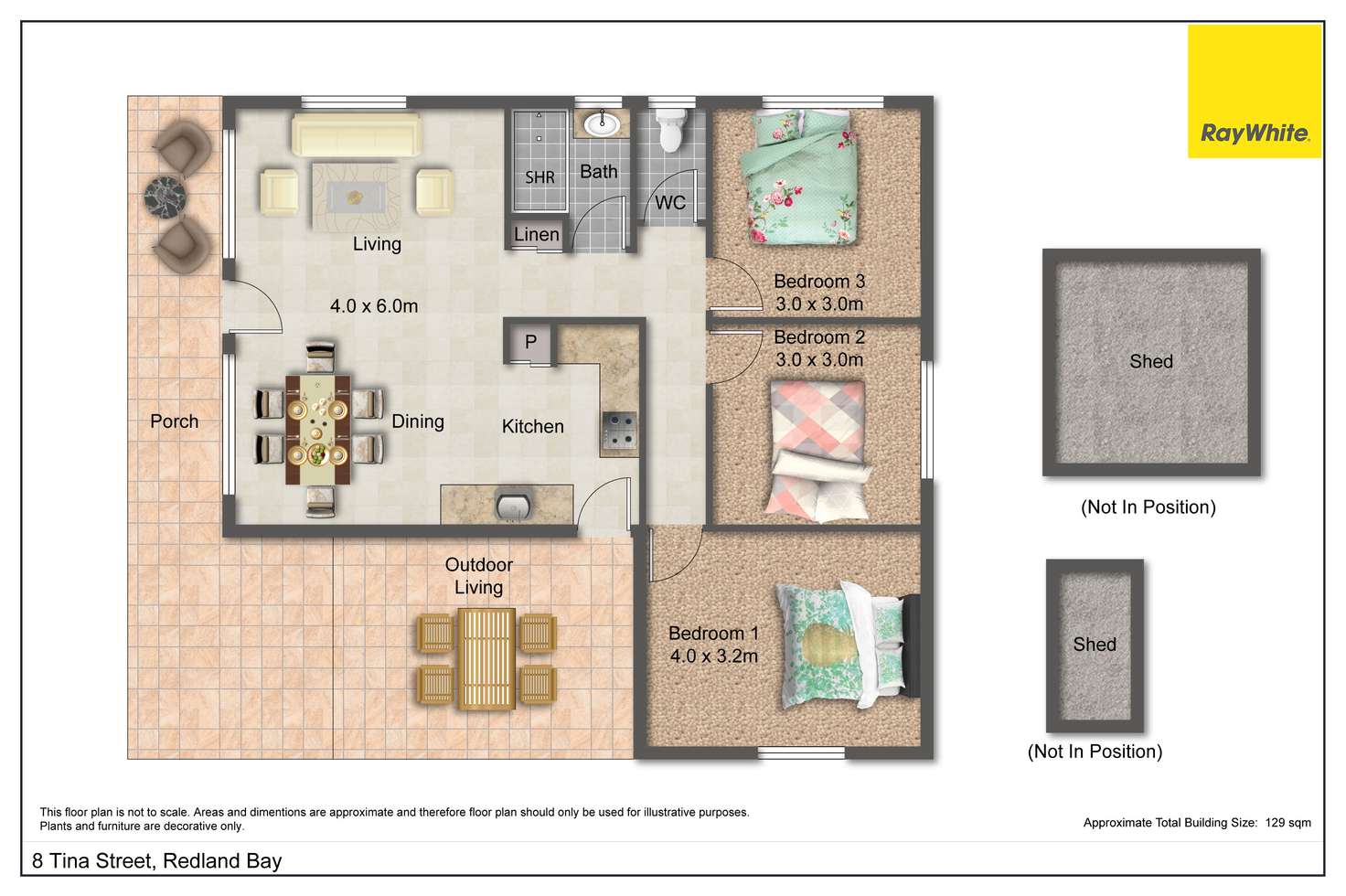 Floorplan of Homely house listing, 8 Tina Street, Redland Bay QLD 4165