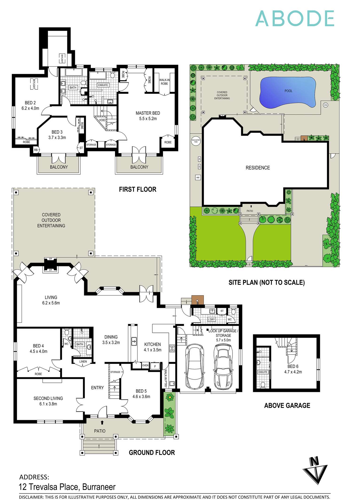 Floorplan of Homely house listing, 12 Trevalsa Place, Burraneer NSW 2230