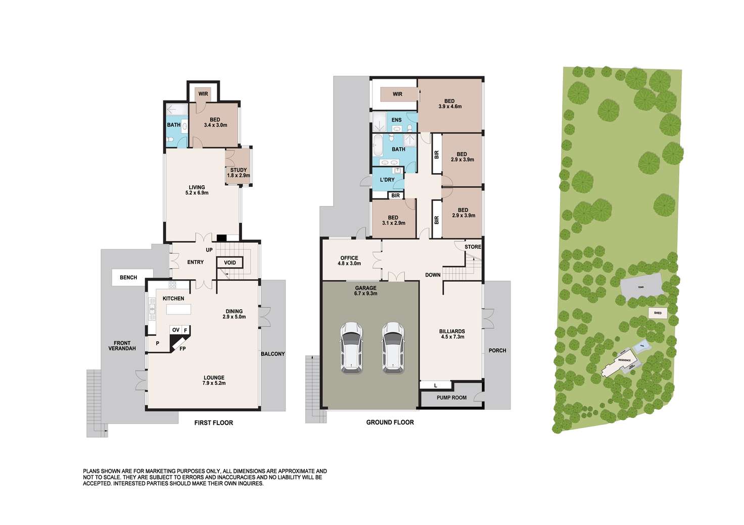 Floorplan of Homely acreageSemiRural listing, 8-10 Crosslands Road, Galston NSW 2159