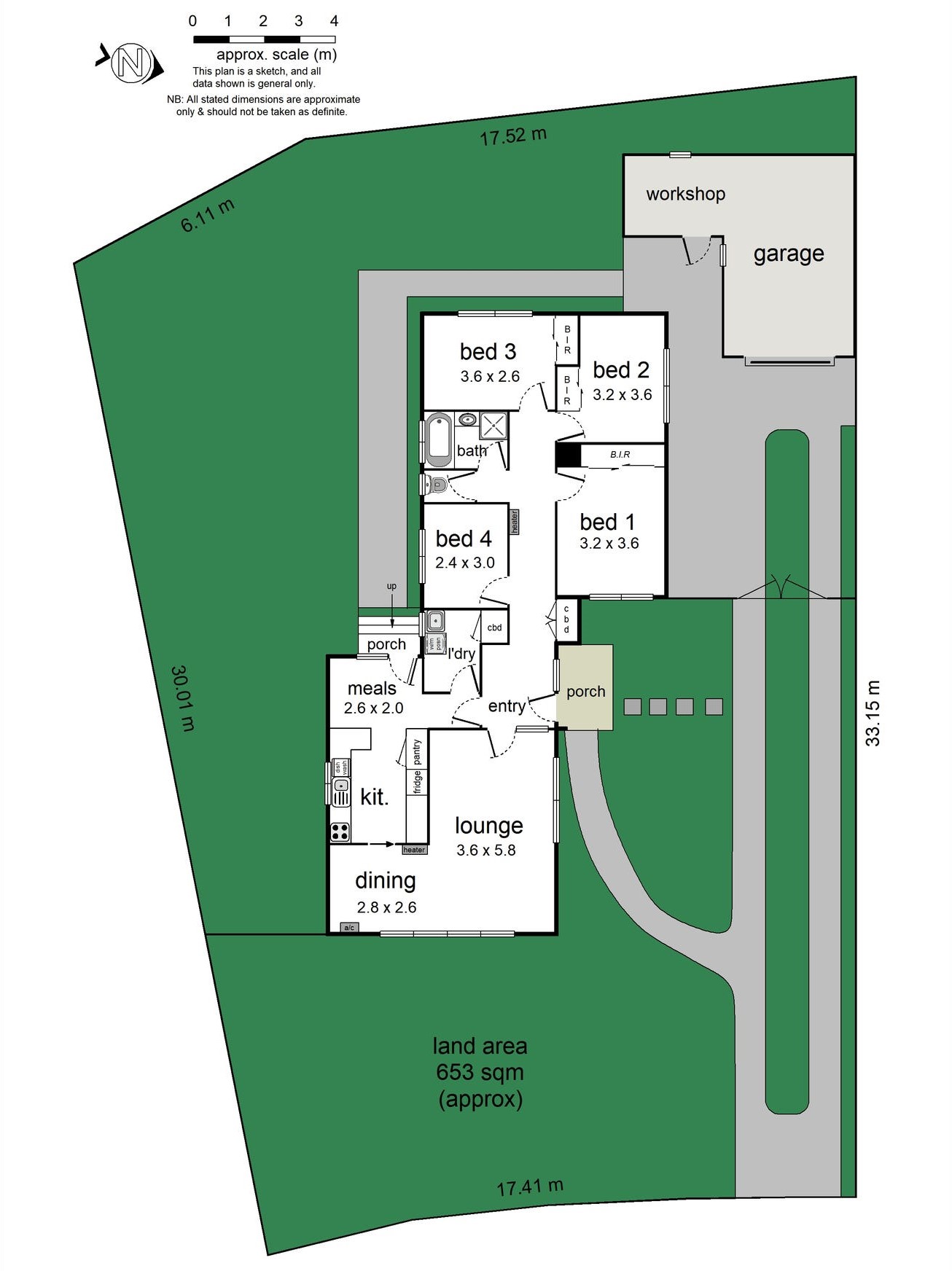 Floorplan of Homely house listing, 2 Adele Court, Ringwood VIC 3134