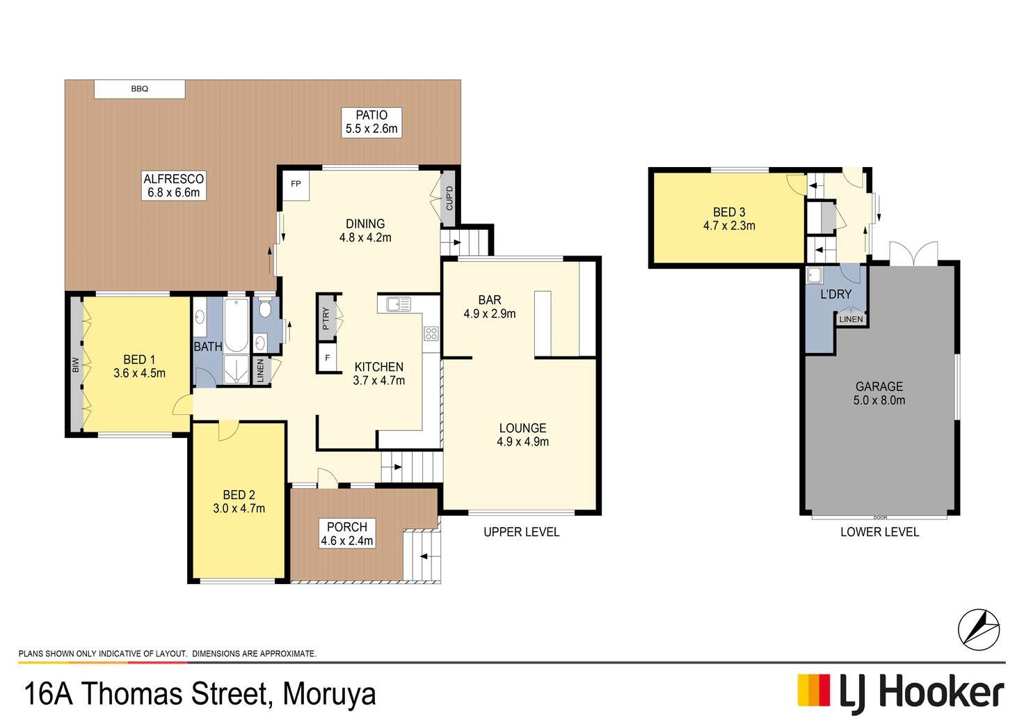 Floorplan of Homely house listing, 16a Thomas Street, Moruya NSW 2537