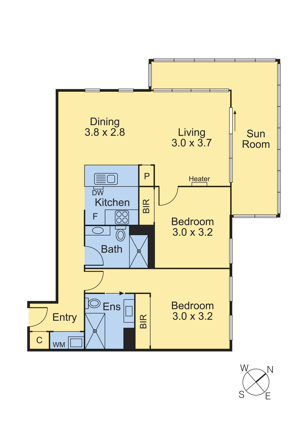 Floorplan of Homely apartment listing, 3905/283 City Road, Southbank VIC 3006