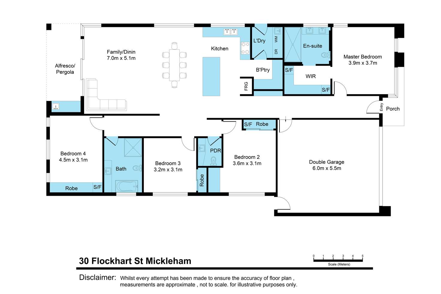 Floorplan of Homely house listing, 30 Flockhart Street, Mickleham VIC 3064