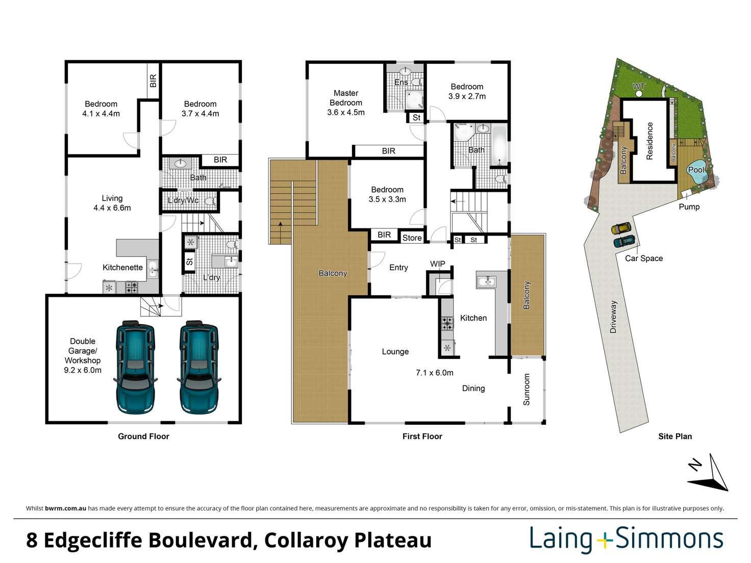 Floorplan of Homely house listing, 8 Edgecliffe Boulevard, Collaroy Plateau NSW 2097