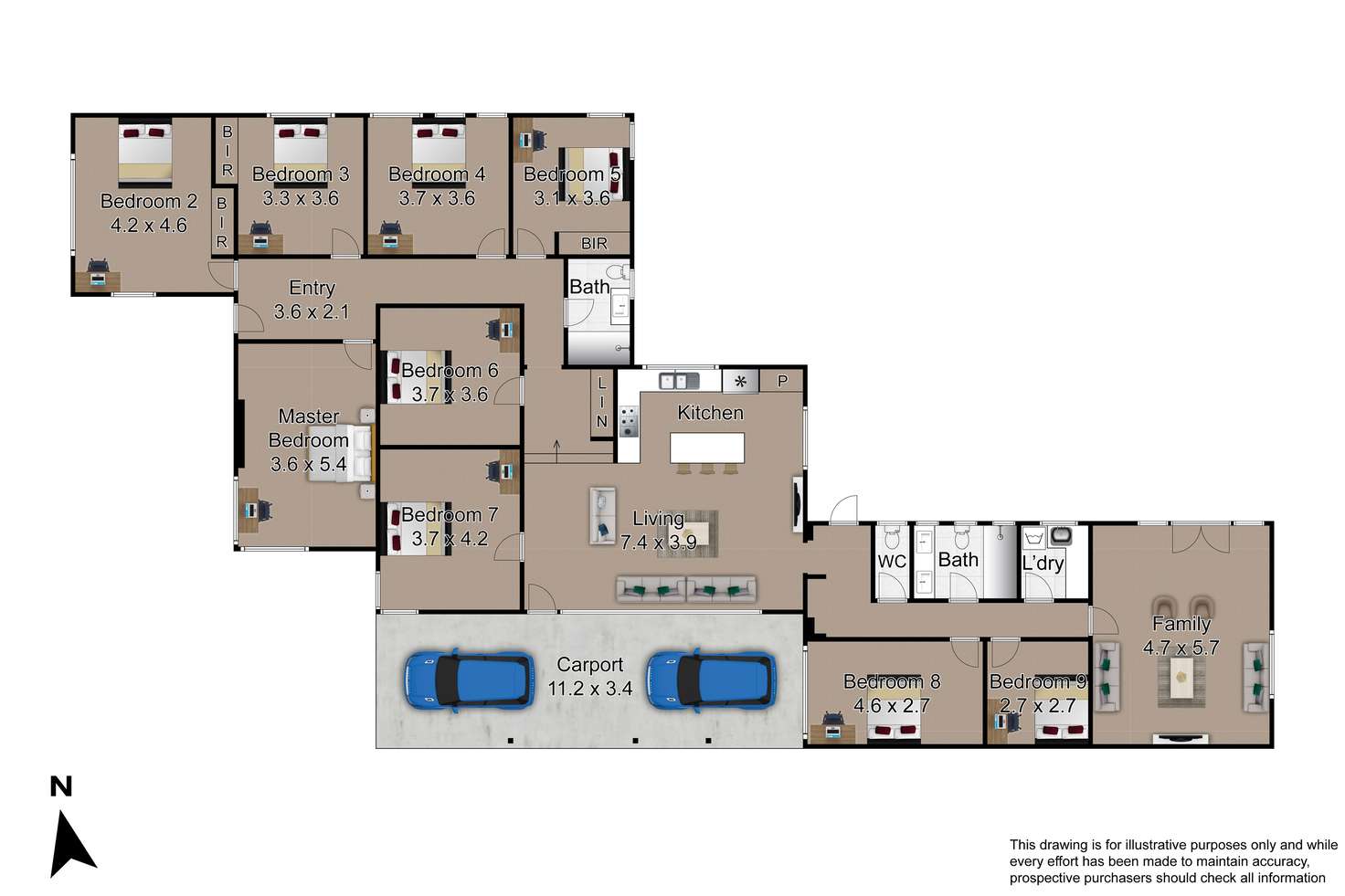 Floorplan of Homely house listing, 96 Cleeland Street, Dandenong VIC 3175