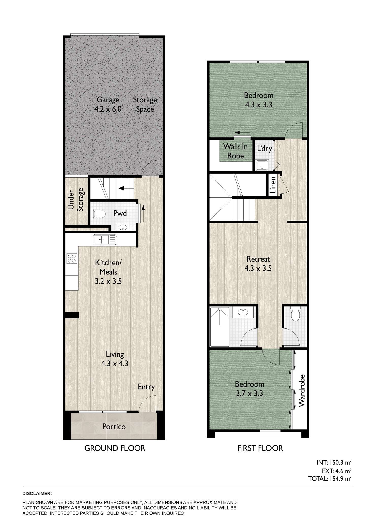Floorplan of Homely townhouse listing, 81/25 The Corso, North Lakes QLD 4509