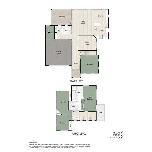 Floorplan of Homely house listing, 8 Kennedia Court, North Lakes QLD 4509