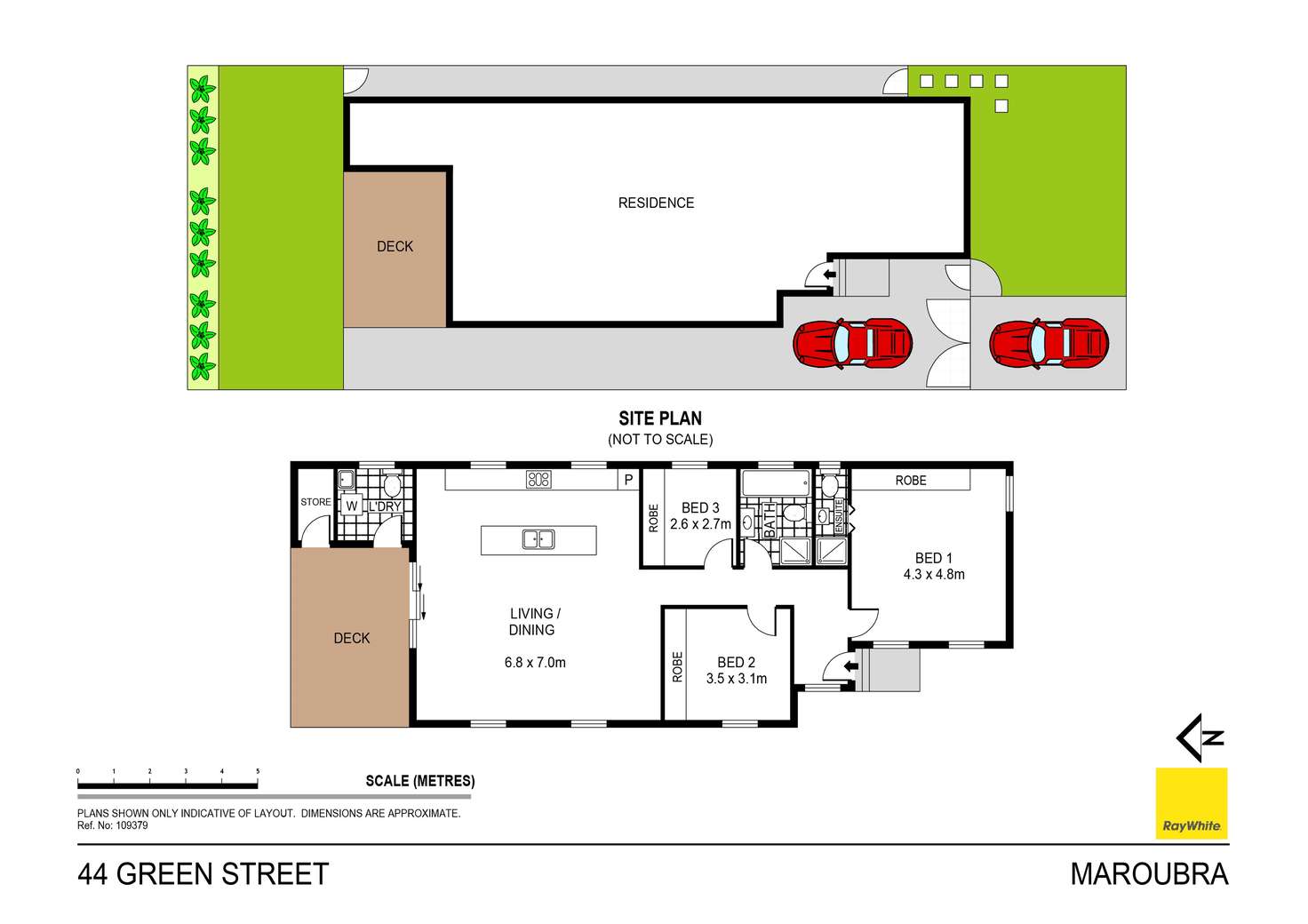 Floorplan of Homely house listing, 44 Green Street, Maroubra NSW 2035