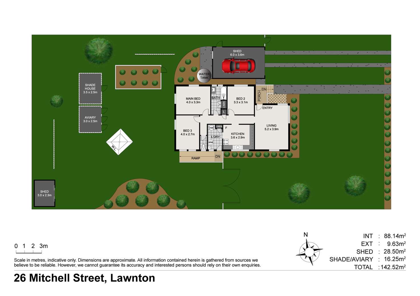 Floorplan of Homely house listing, 26 Mitchell Street, Lawnton QLD 4501