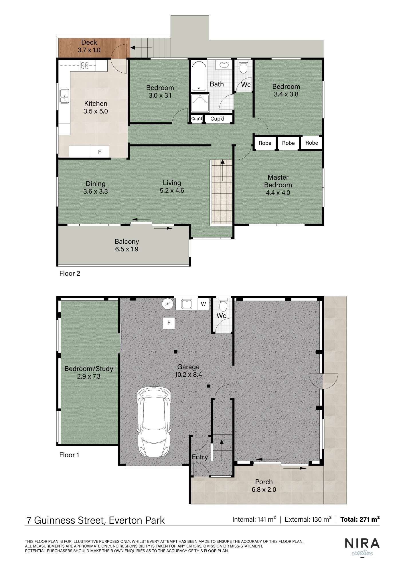 Floorplan of Homely house listing, 7 Guinness Street, Everton Park QLD 4053
