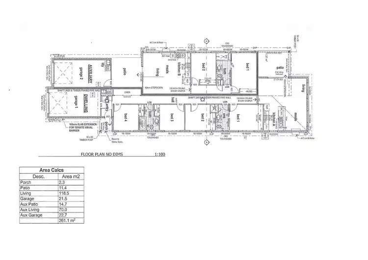 Floorplan of Homely semi-detached listing, 1/3 Macaranga Street, Marsden QLD 4132