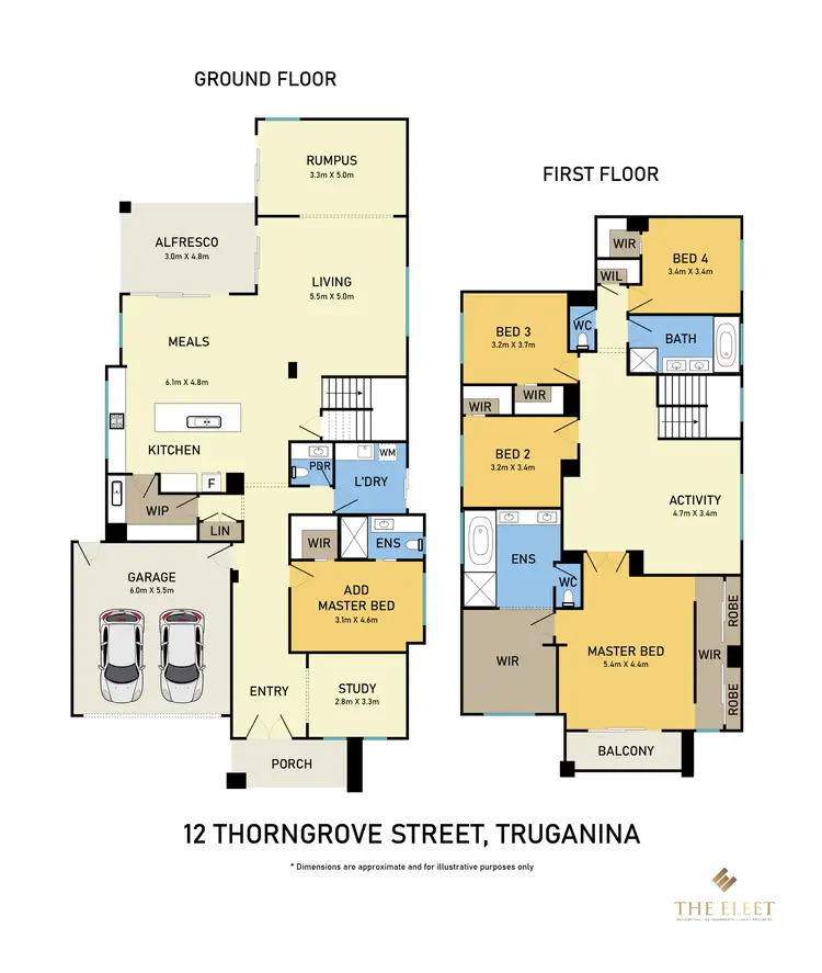 Floorplan of Homely house listing, 12 Thorngrove Street, Truganina VIC 3029