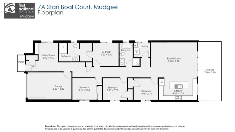 Floorplan of Homely house listing, 7A Stan Boal Court, Mudgee NSW 2850