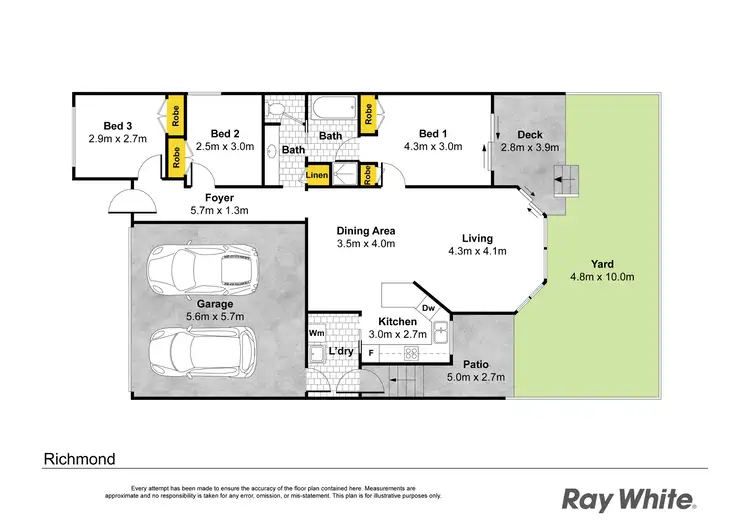 Floorplan of Homely house listing, 3/124-126 Lennox Street, Richmond NSW 2753