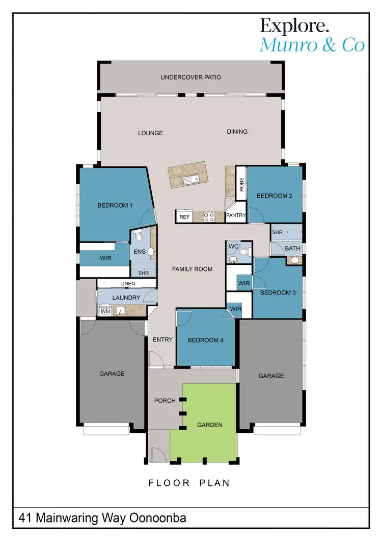 Floorplan of Homely house listing, 41 Mainwaring Way, Oonoonba QLD 4811