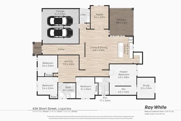 Floorplan of Homely house listing, 43A Short Street, Loganlea QLD 4131