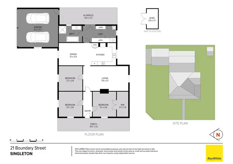 Floorplan of Homely house listing, 21 Boundary Street, Singleton NSW 2330