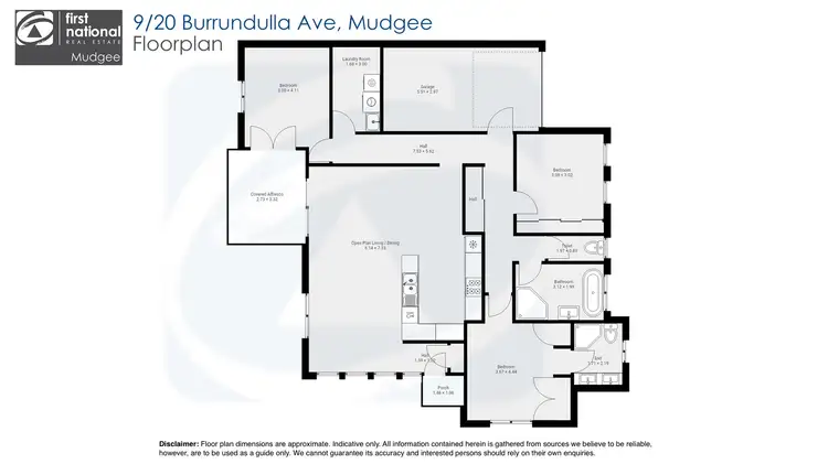 Floorplan of Homely house listing, 9/20 Burrundulla Avenue, Mudgee NSW 2850