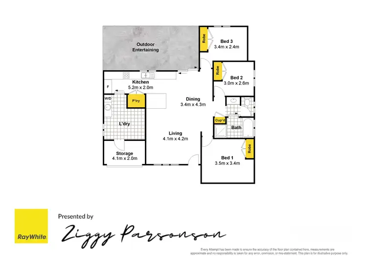 Floorplan of Homely house listing, 110B Porpoise Crescent, Bligh Park NSW 2756