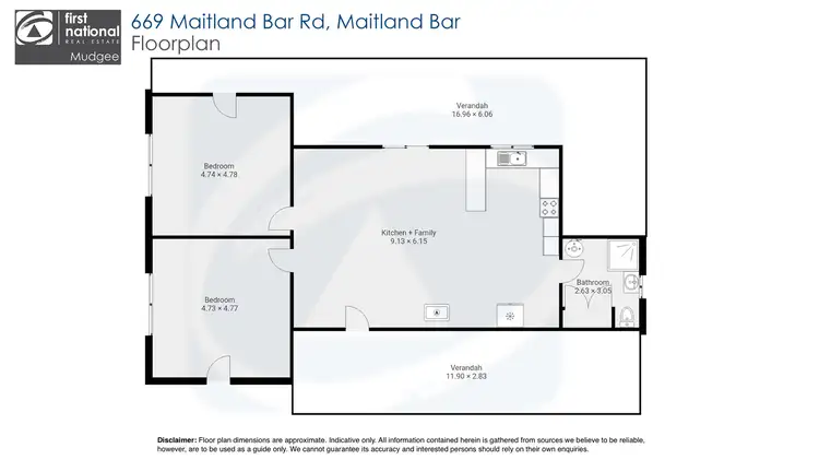 Floorplan of Homely rural property listing, 669 Maitland Bar Road, Mudgee NSW 2850