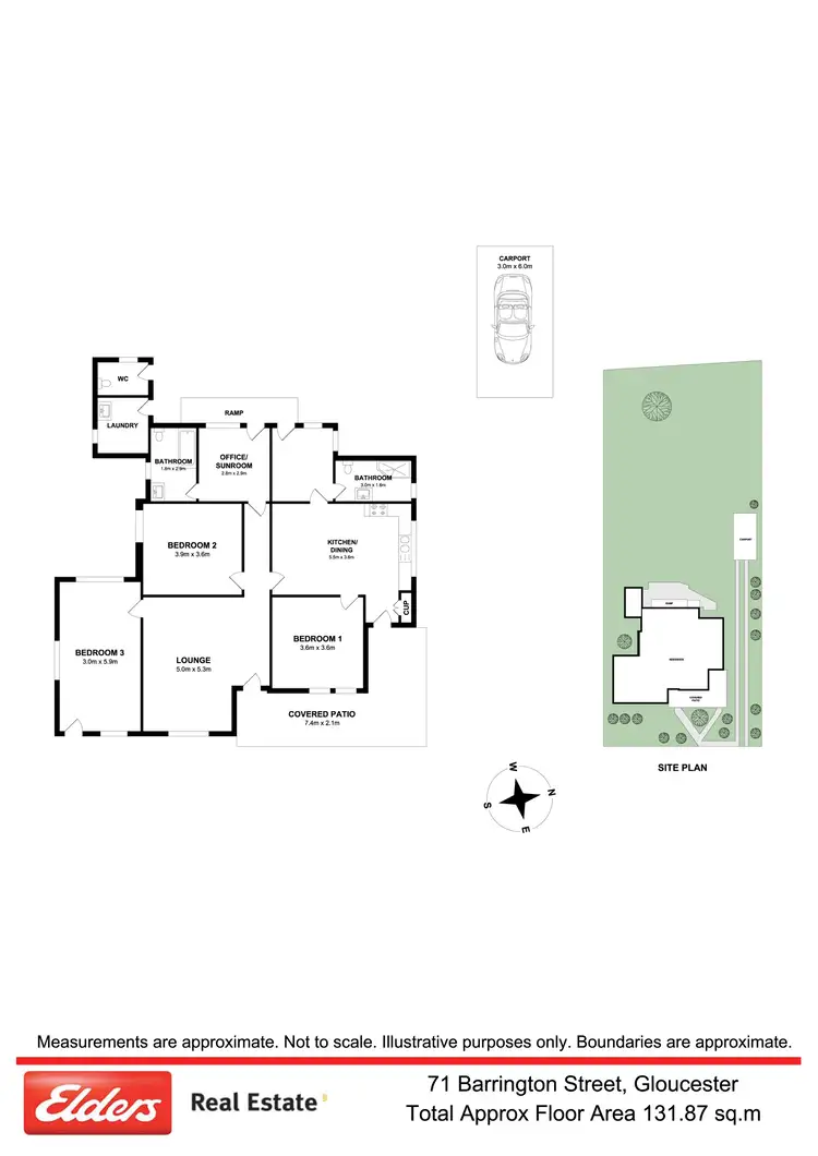Floorplan of Homely house listing, 71 Barrington Street, Gloucester NSW 2422