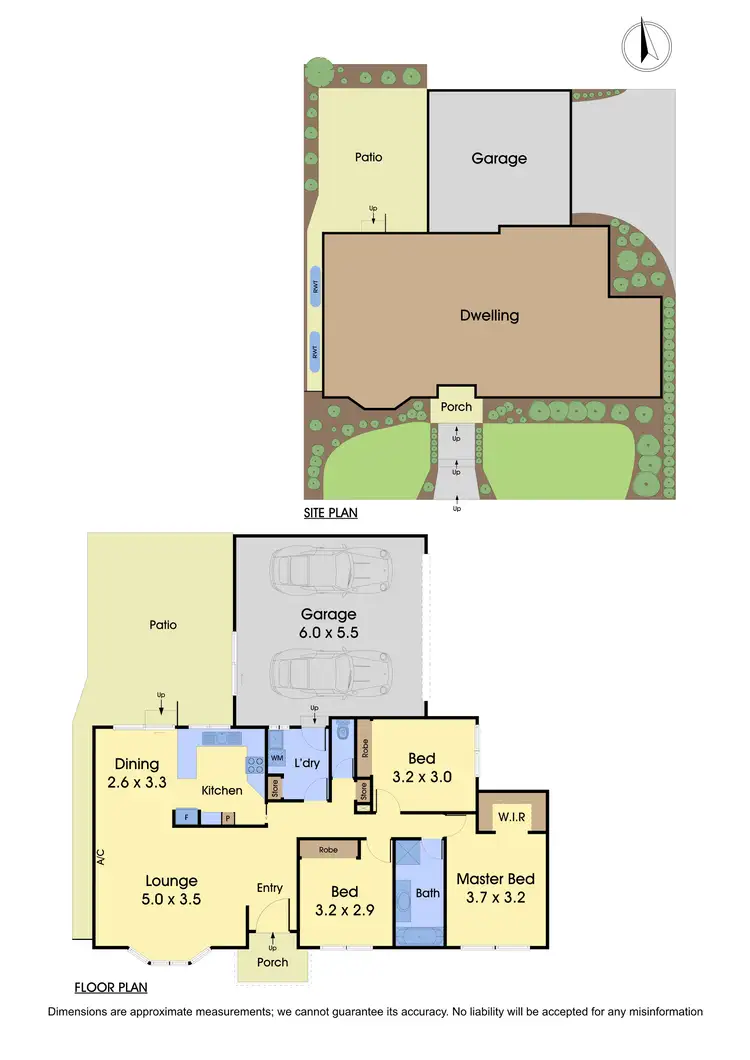Floorplan of Homely unit listing, 1/12 Oban Way, Macleod VIC 3085