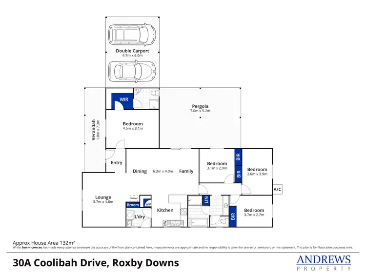 Floorplan of Homely house listing, 30A Coolibah Drive, Roxby Downs SA 5725