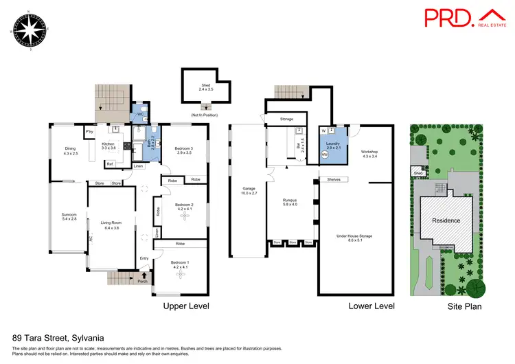 Floorplan of Homely house listing, 89 Tara Street, Sylvania NSW 2224