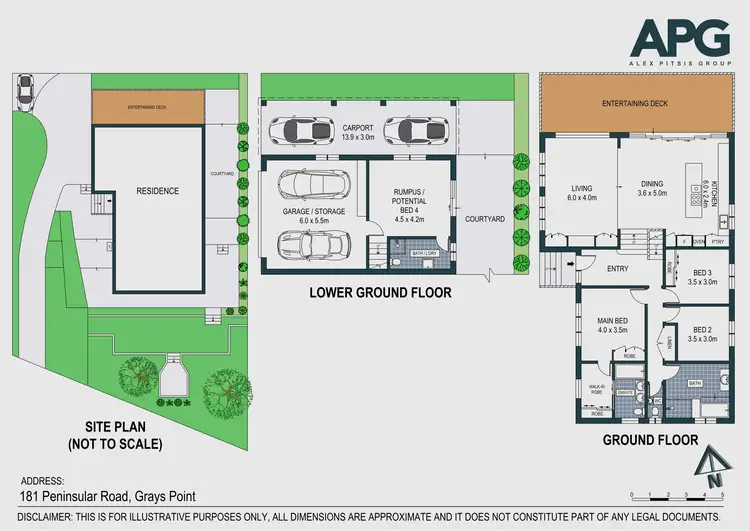 Floorplan of Homely other listing, 181 Peninsular Road, Grays Point NSW 2232