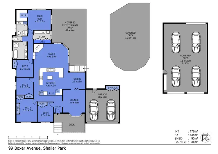 Floorplan of Homely house listing, 99 Boxer Avenue, Shailer Park QLD 4128