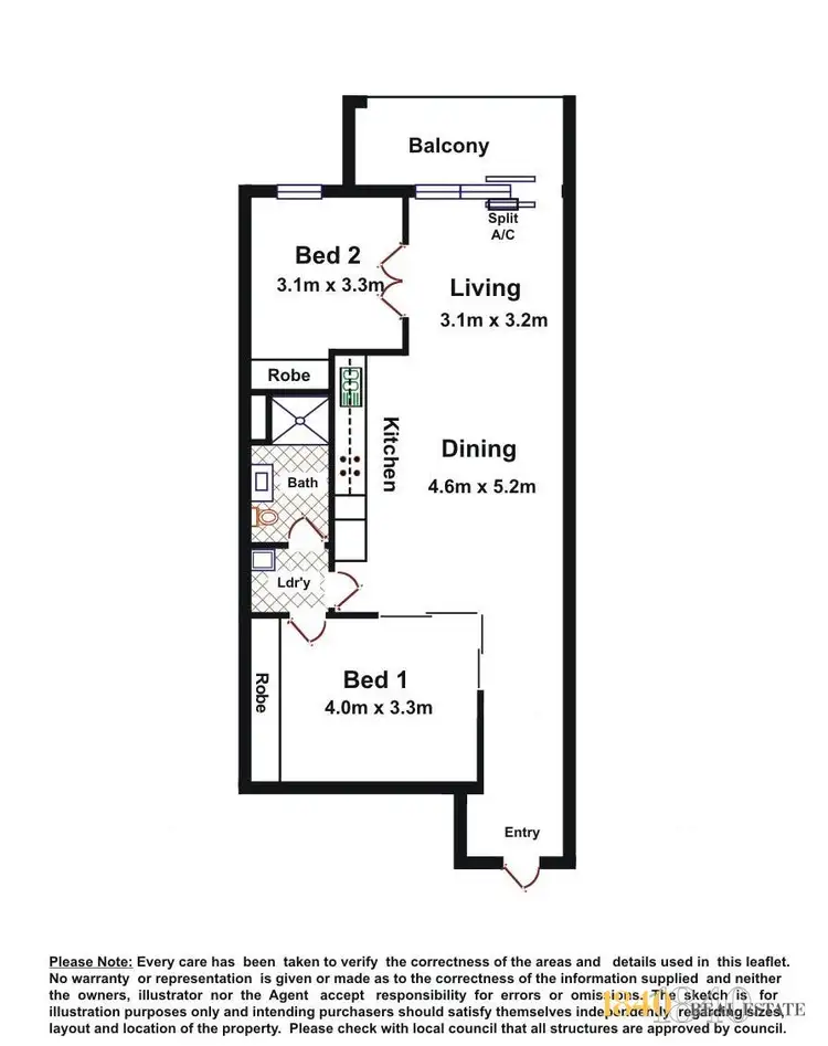 Floorplan of Homely house listing, 315/2 Augustine Street, Mawson Lakes SA 5095