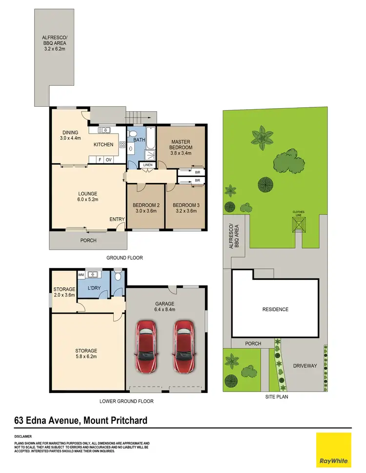 Floorplan of Homely house listing, 63 Edna Avenue, Mount Pritchard NSW 2170