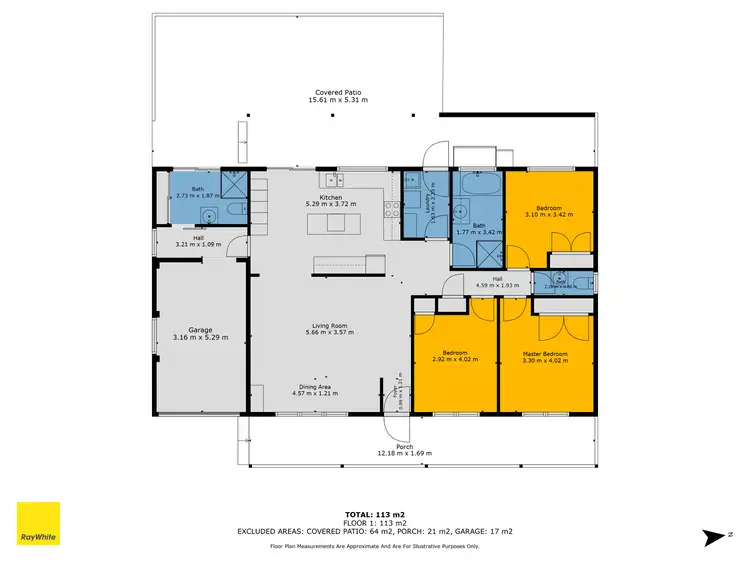Floorplan of Homely house listing, 32 Stockyard Circuit, Wingham NSW 2429