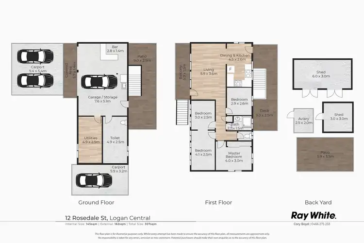 Floorplan of Homely house listing, 12 Rosedale Street, Logan Central QLD 4114
