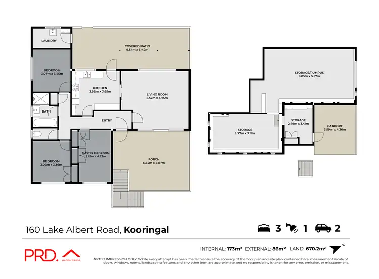 Floorplan of Homely house listing, 160 Lake Albert Road, Kooringal NSW 2650